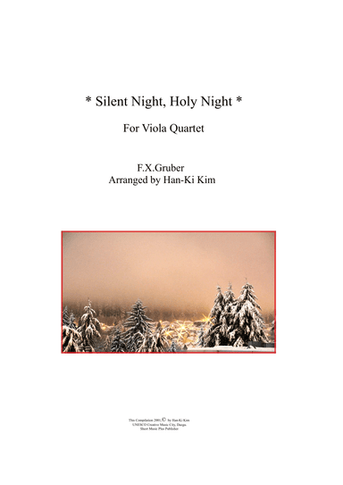 Silent Night, Holy Night (For 4 Violas) (arr. Han-Ki Kim)