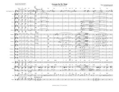 Georgia On My Mind (arr. Dean Mounts)