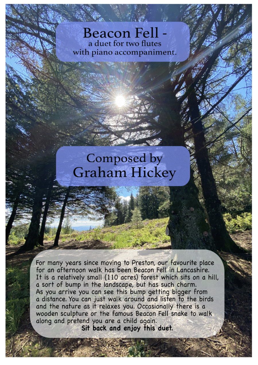 Beacon Fell; a duet for two flutes