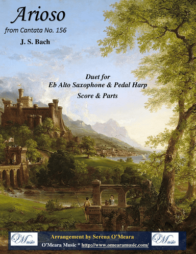 Arioso, Duet for Eb Alto Saxophone & Pedal Harp (arr. Serena O'Meara)