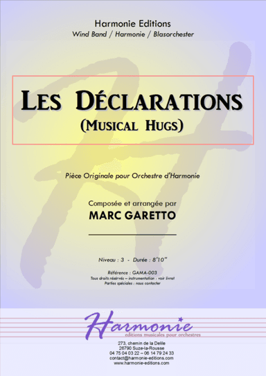 Les Déclarations - Musical Hugs