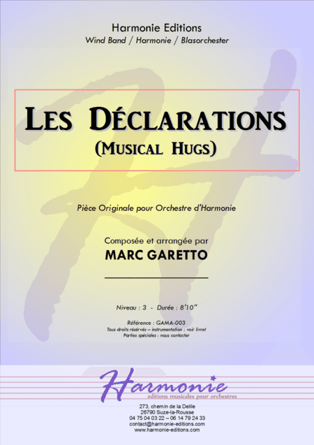 Les Déclarations - Musical Hugs