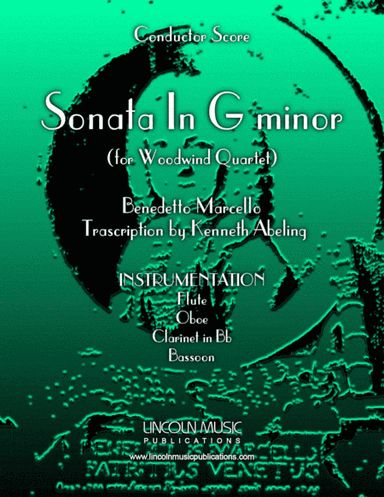 Marcello - Sonata in G minor (for Woodwind Quartet) (arr. Kenneth Abeling)