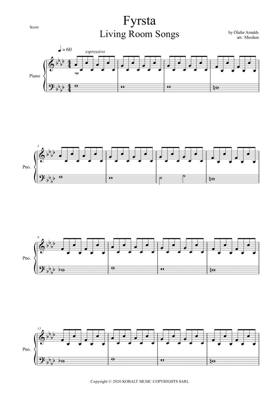 Frysta (arr. Musikeo)