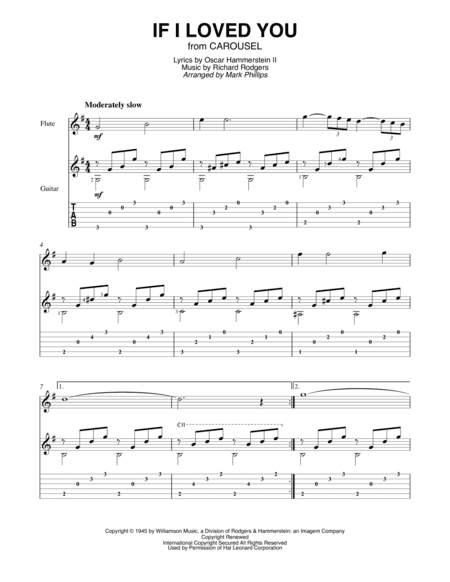 If I Loved You (arr. Mark Phillips)