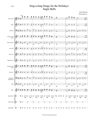 Sing-a-long Songs for the Holidays: Jingle Bells (arr. David Heck, Jr.)