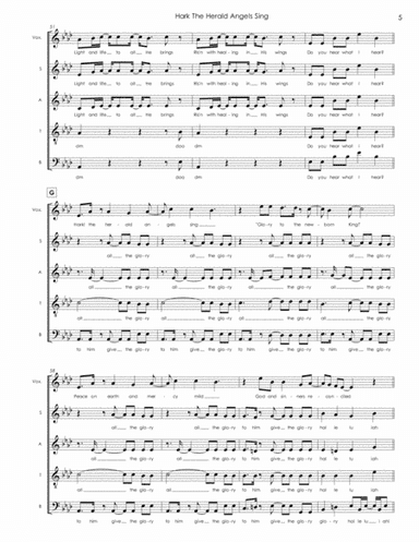 Hark The Herald Angels Sing (arr. Shawn Pearce)