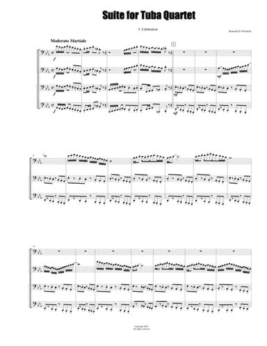 Suite for Tuba Quartet