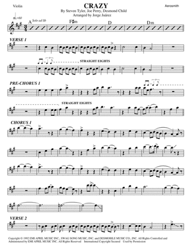 Crazy (arr. Jorge Juárez)