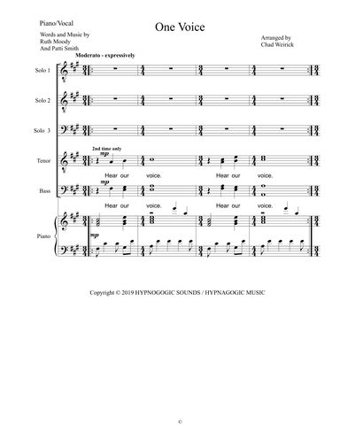 One Voice (arr. Chad Weirick)