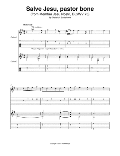 Salve Jesu, pastor bone (arr. Mark Phillips)