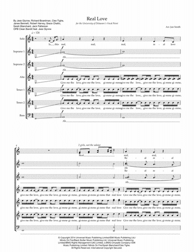 Real Love (arr. Jon Smith)