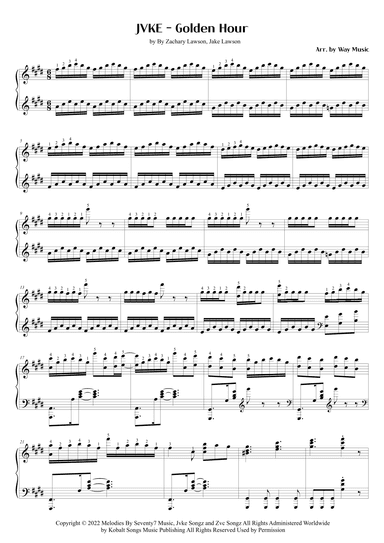 Golden Hour (arr. Way Music)