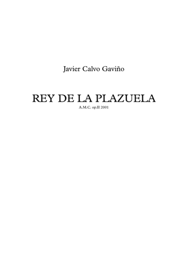 Rey de la Plazuela