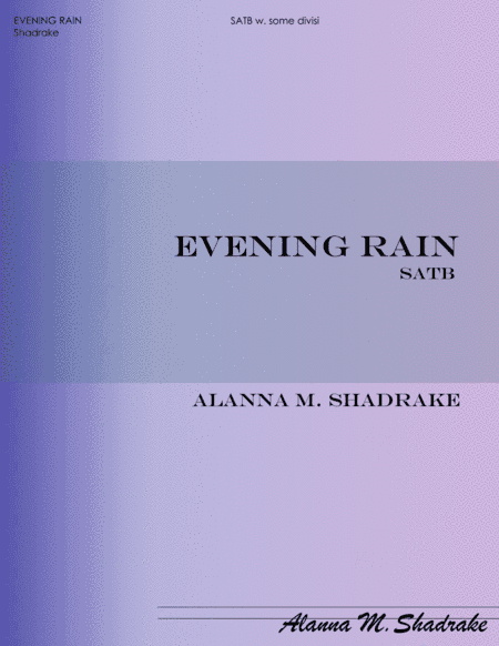 Evening Rain