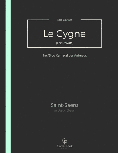 The Swan - Le Cygne (arr. Jason Groon)