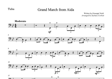Grand March from Aida (arr. Zachary Corbett)
