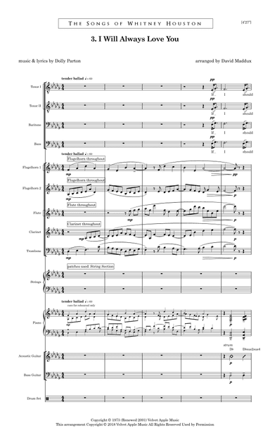 I Will Always Love You (arr. David Maddux)