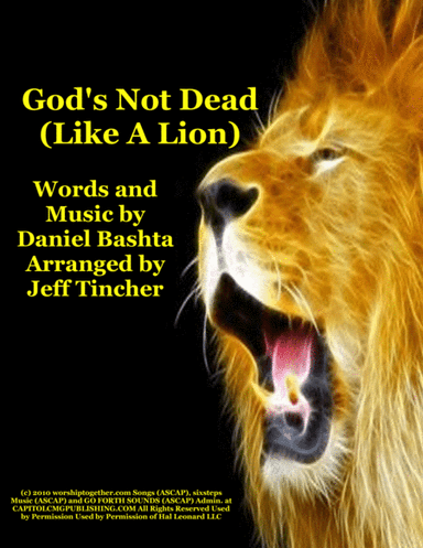 Like A Lion (God's Not Dead) (arr. Jeff Tincher)
