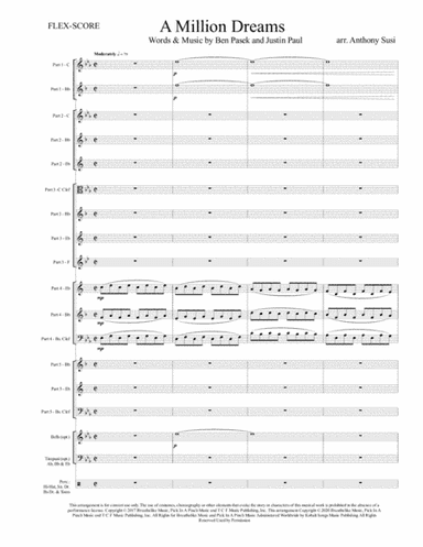 A Million Dreams (arr. Anthony Susi)