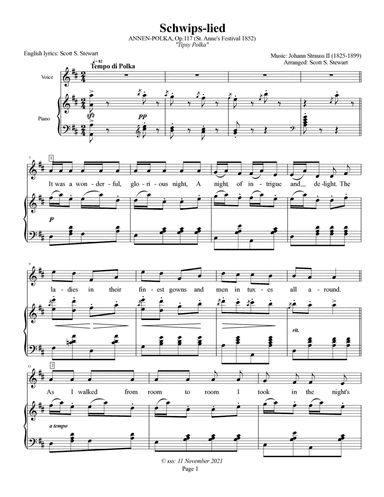 Schwips-lied (The Tipsy Polka) (arr. Scott S. Stewart)