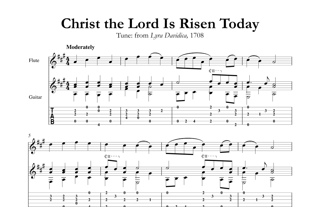 Christ the Lord Is Risen Today (arr. Mark Phillips)