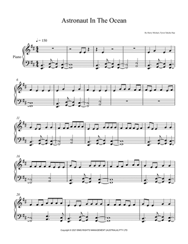 Masked Wolf (arr. André Laitano)