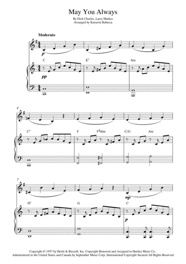 May You Always (arr. Kaiserin Rebecca)