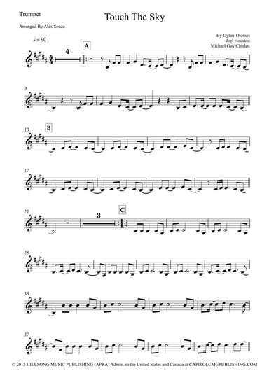Touch The Sky (arr. Alex Souza)