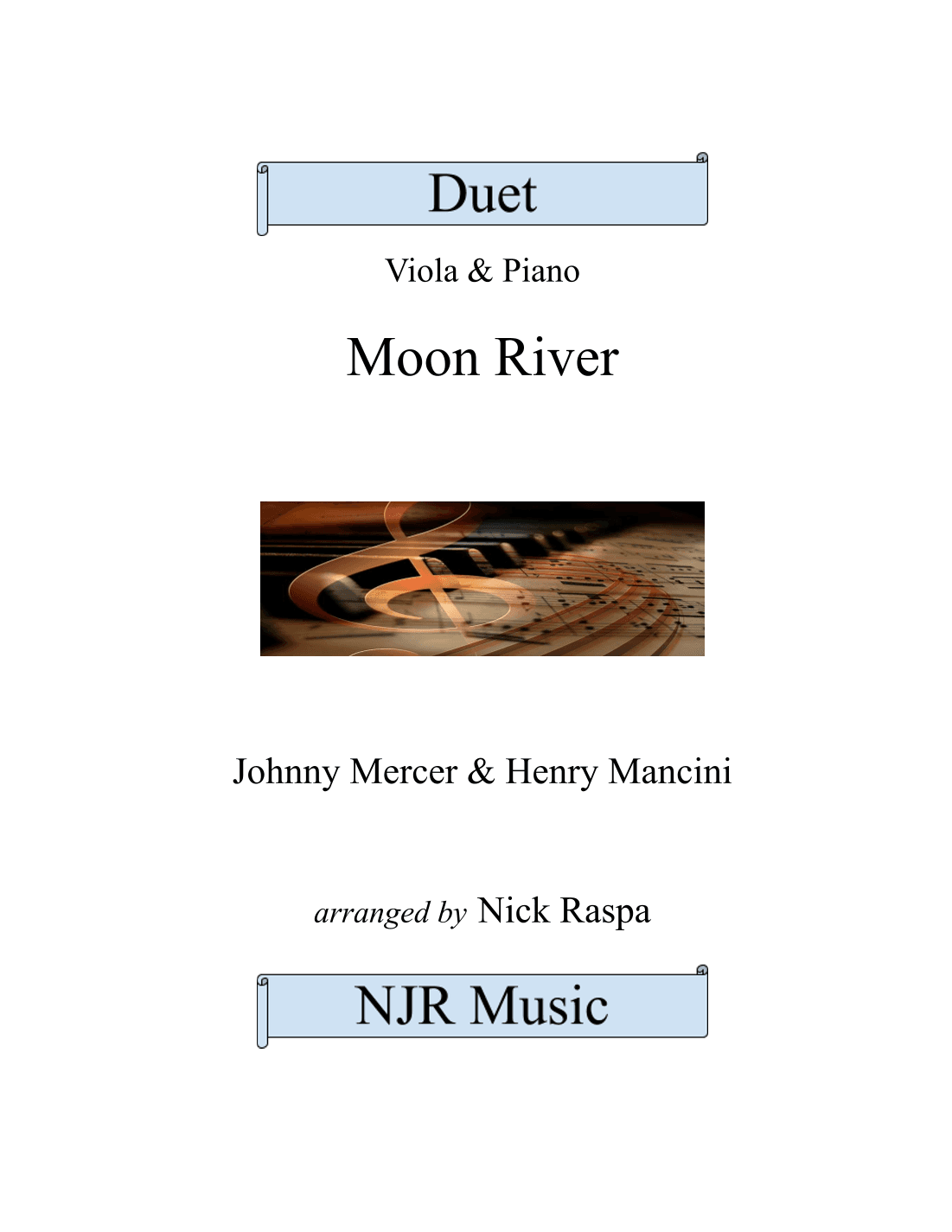 Moon River (arr. Nick Raspa)