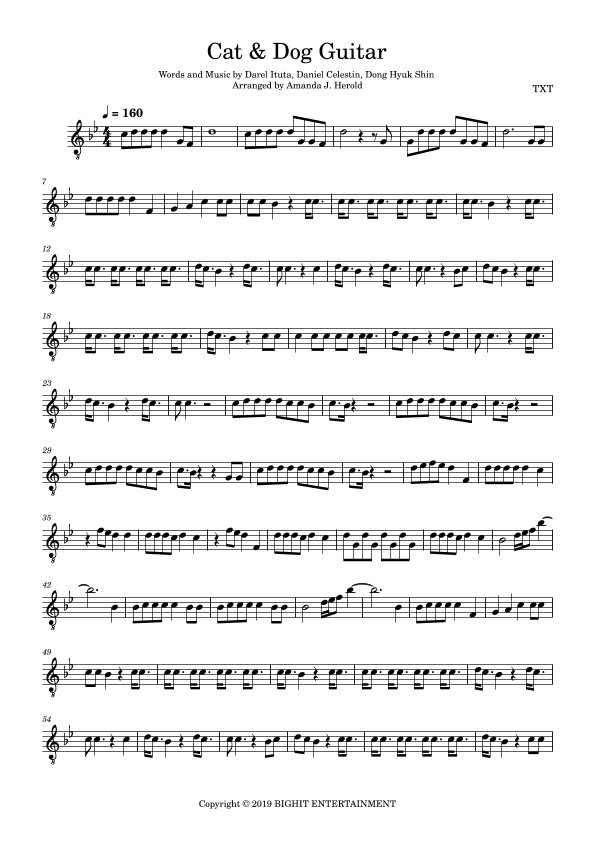 Cat & Dog (arr. Amanda's Music Channel)