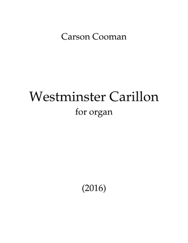 Westminster Carillon