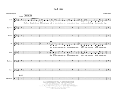 Bad Liar (arr. Jon Smith)