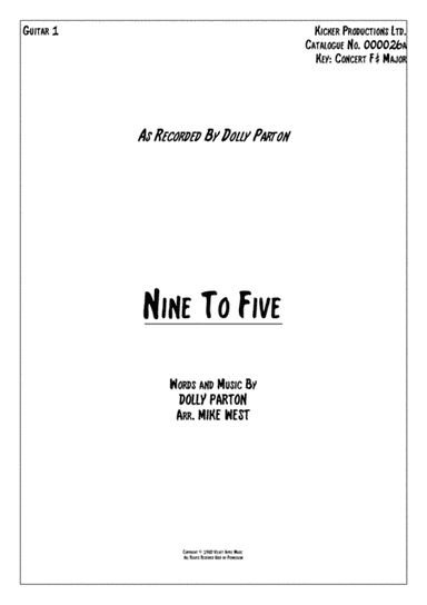 Nine To Five (arr. Mike West)