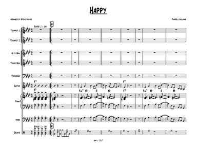 Happy (arr. Steve Hoover)