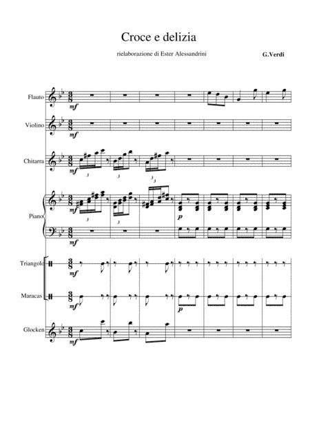 Traviata: Croce e delizia (arr. Ester Alessandrini)
