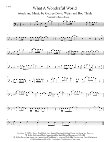 What A Wonderful World (arr. Kevin Busse)