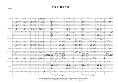 The Eve Of The War (arr. Joop Derks)
