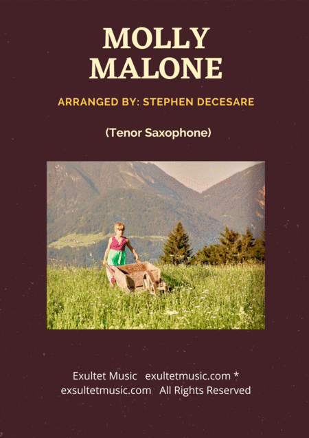 Molly Malone (Tenor Saxophone and Piano) (arr. Stephen DeCesare)