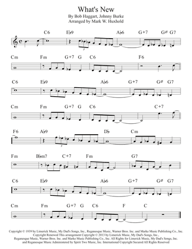 What's New? (arr. Mark W. Huxhold)