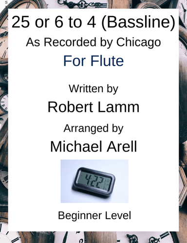 25 Or 6 To 4 (arr. Michael Arell)