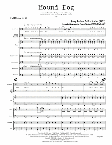 Hound Dog (arr. Patrick Sheehan)
