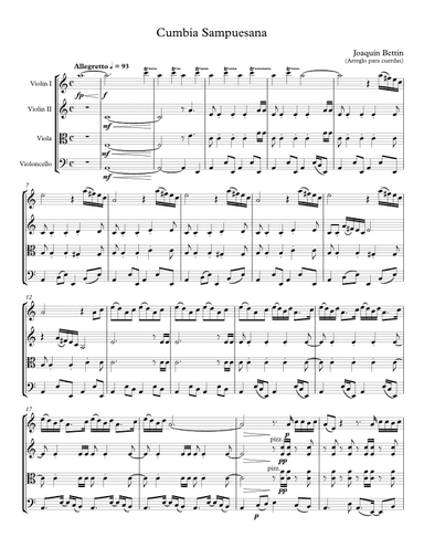 Cumbia Sampuesana (arr. Ulises Cabrera)