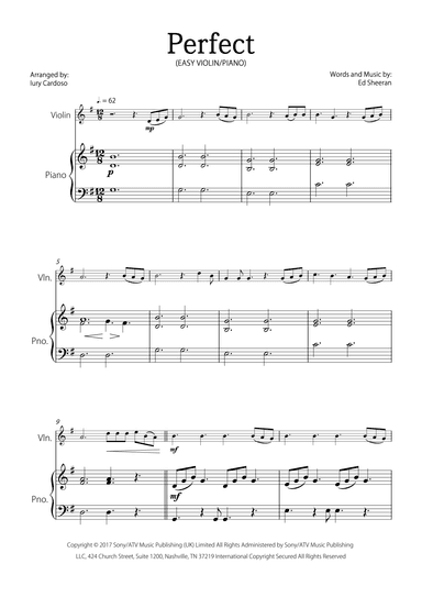 Perfect (arr. Iury Cardoso)