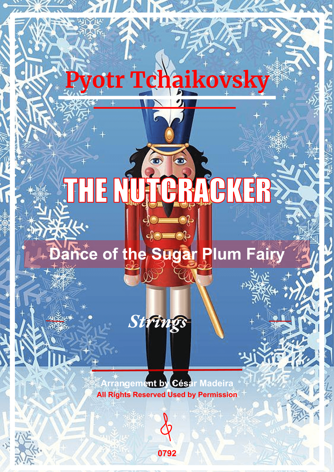 Dance of the Sugar Plum Fairy - String Orchestra (Full Score) - Score Only (arr. César Madeira)