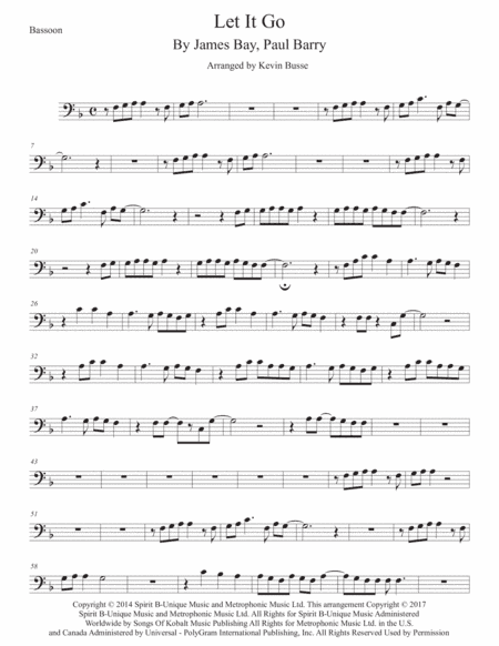 Let It Go (arr. Kevin Busse)