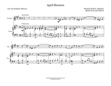 April Showers (arr. Dominic Meccia)