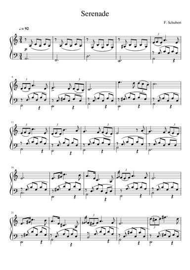 Serenade (arr. Gianluca Giovannetti)