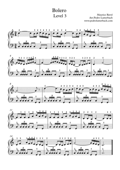 Bolero (arr. Pedro Lutterbach)