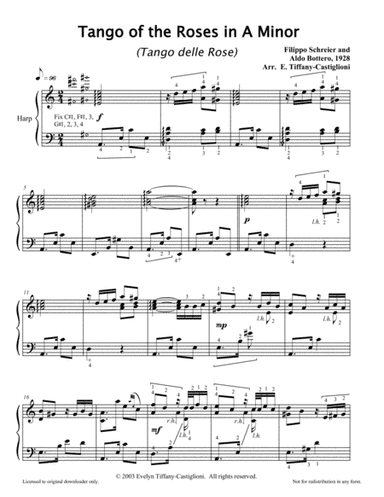 Tango of the Roses (arr. Evelyn Castiglioni)